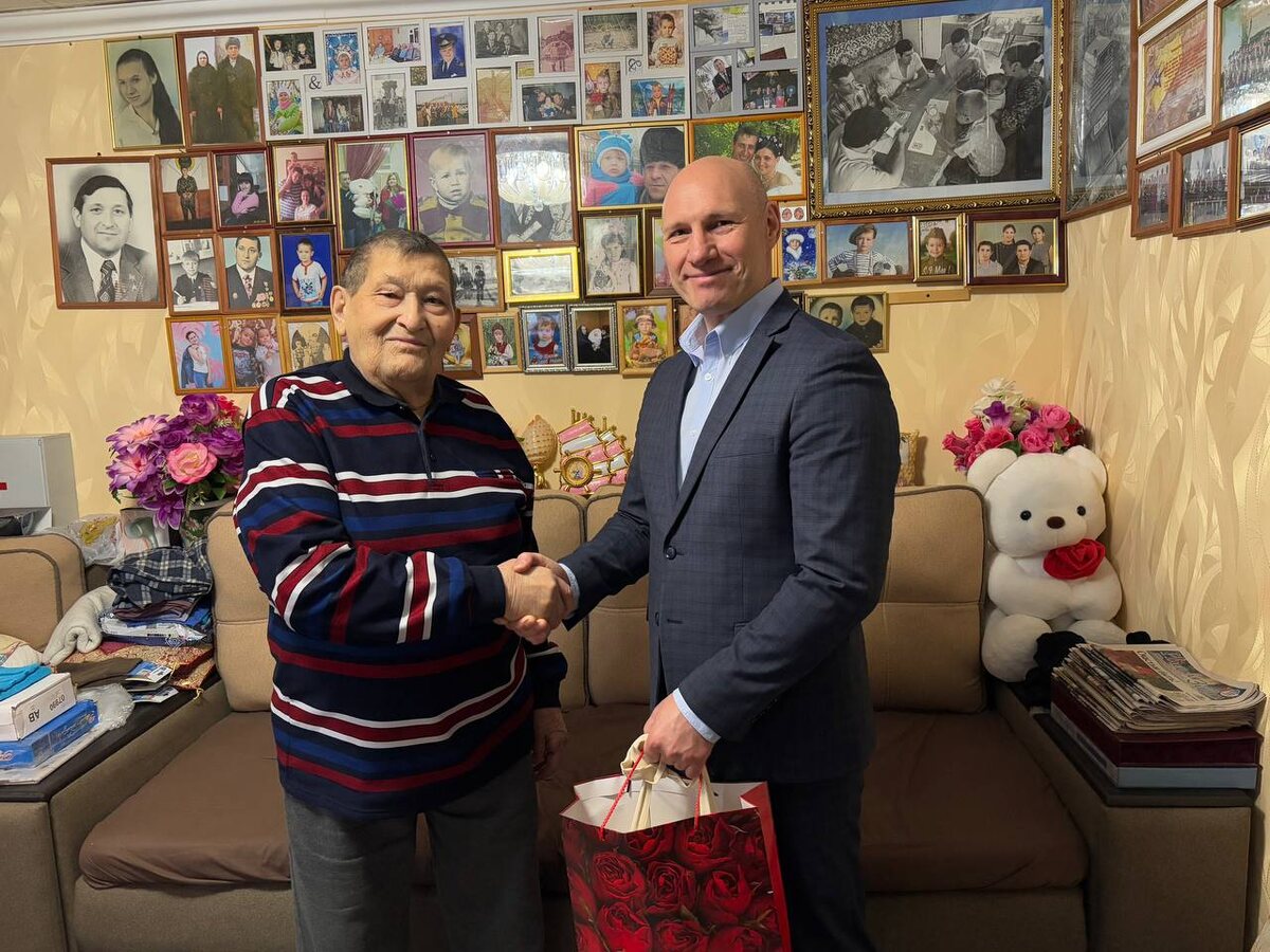    Герой Социалистического Труда Федор Жеренов отметил свой день рождения Кристина Просвиркина