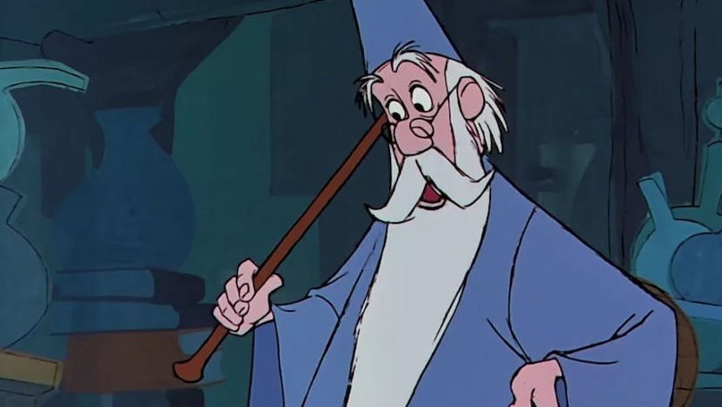 Мерлин из мультфильма «Меч в камне»