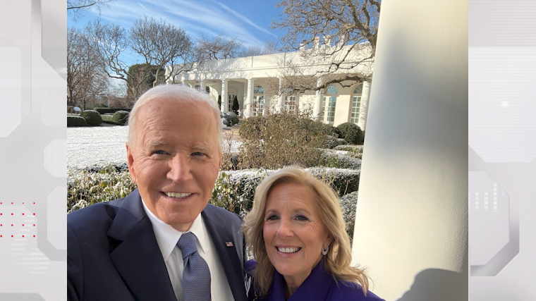    Джо Байден и Джилл Байден. Фото: x.com/ President Biden