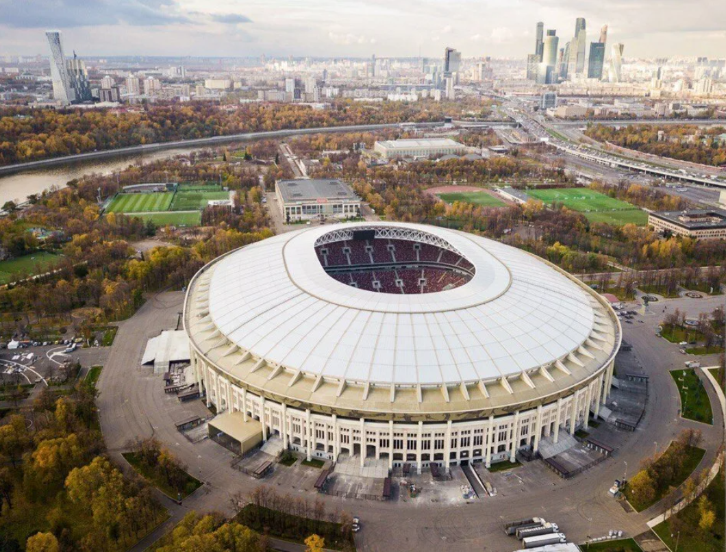Москва, Лужники, общий вид