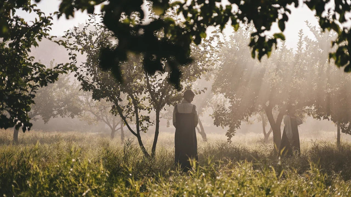 Кадр из фильма «Онегин», 2024