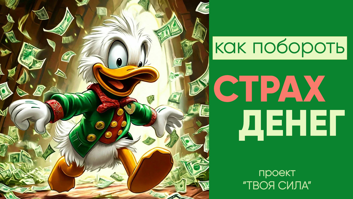 Психология денег. Денежные страхи и блоки. Как проработать и побороть страх денег.