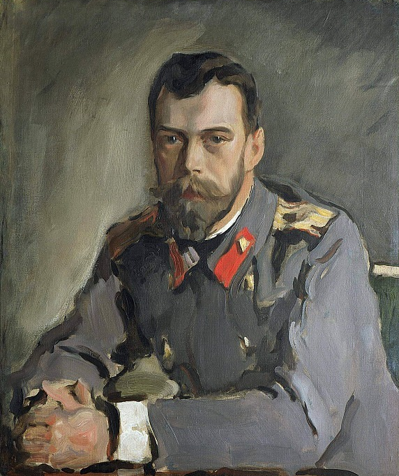 Валентин Александрович Серов – Портрет императора Николая II (1868-1918)
