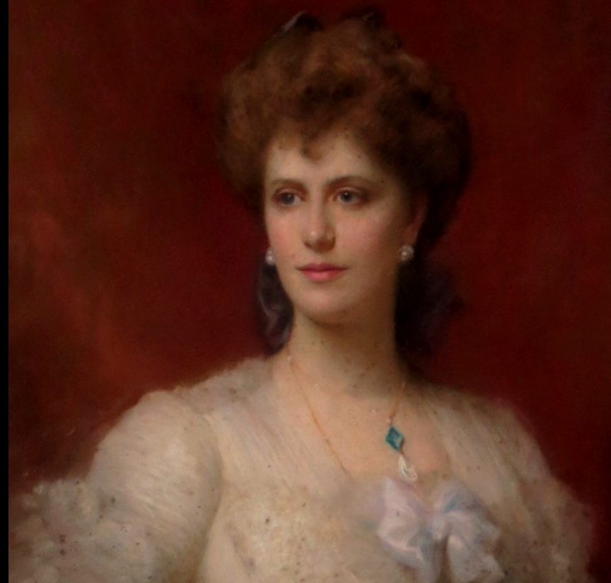 Фрагмент портрета Алисы Кеппел, источник здесь https://ru.wikipedia.org/wiki/Кеппел,_Алиса