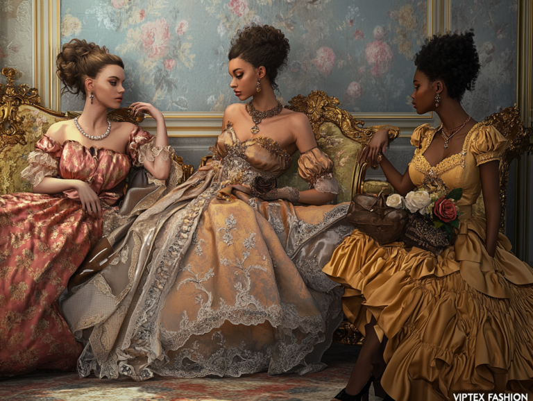    Рококо в текстиле 2025: вдохновение для стильного образа на выставке VIPTEX FASHION VIPTEX FASHION