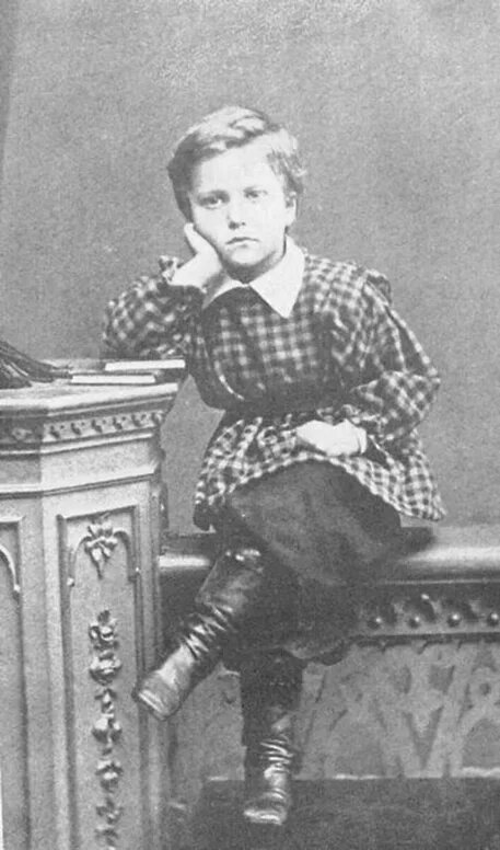 Валентин Серов в 8-‍летнем возрасте
Фото: fondserova.ru