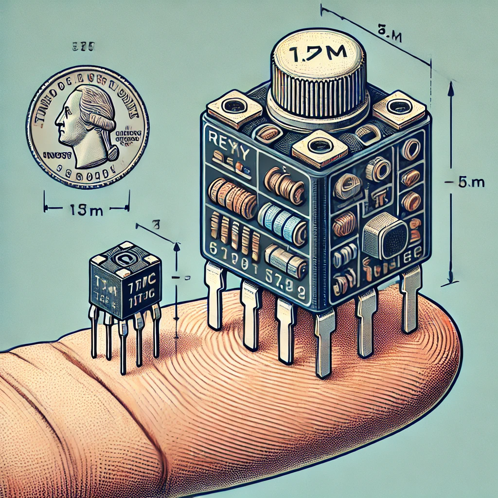 Если мы просим компьютер проиллюстрировать разницу реле и транзистора выходит это 😂