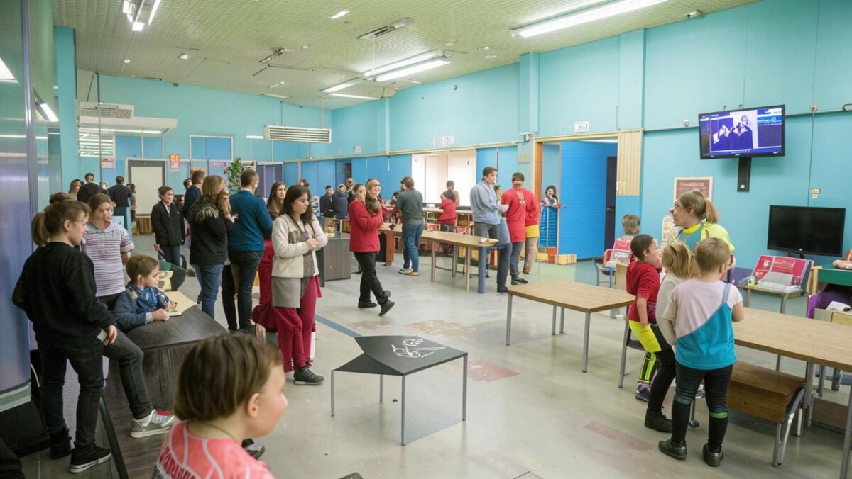 В Дзержинске помещение теперь может трансформироваться в зал для проведения мероприятий, коворкинг-зоны или площадки для мастер-классов.  Фото: Изображение сгенерировано нейросетью Kandinsky 3.1