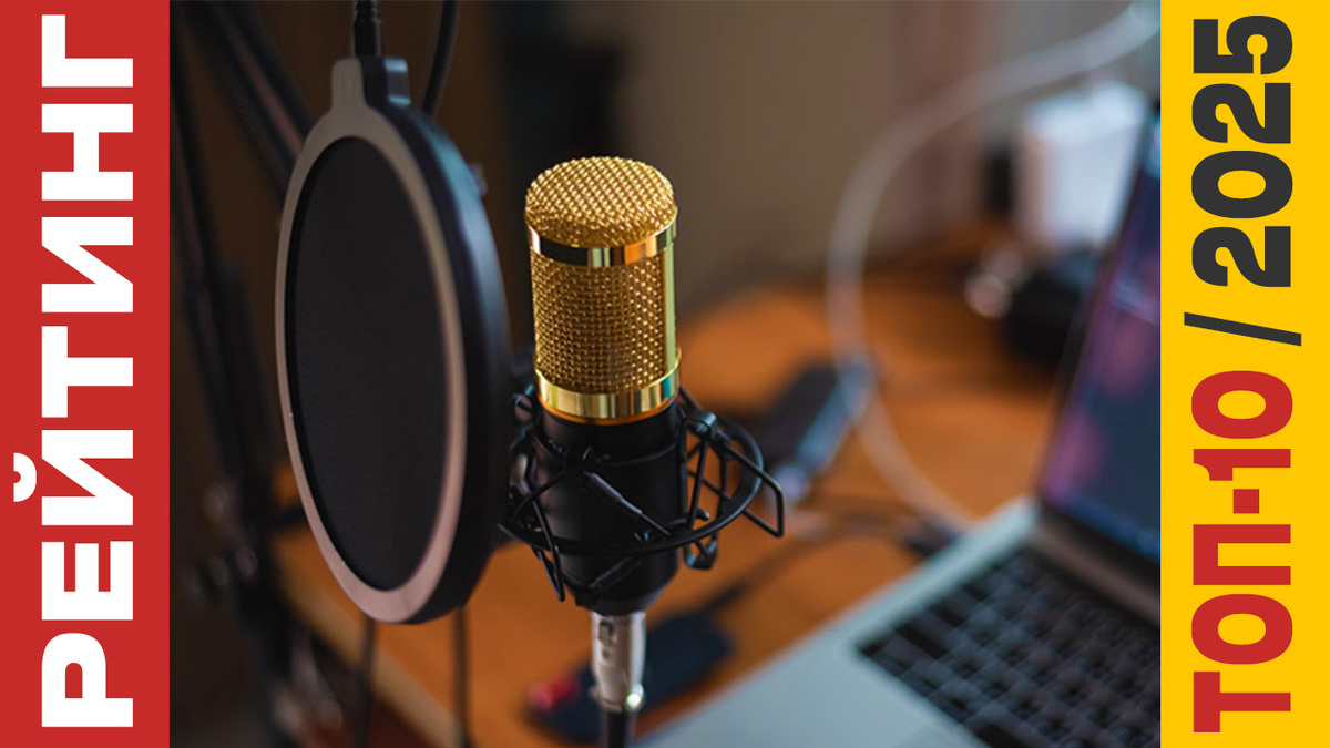 ТОП-10 Микрофонов 2025 года: Рейтинг лучших моделей