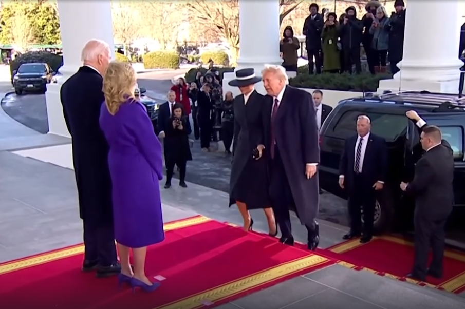 Кадр из цермонии