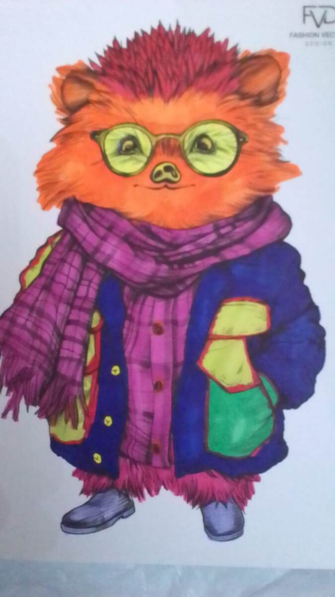 Модный ёжик номер 1.