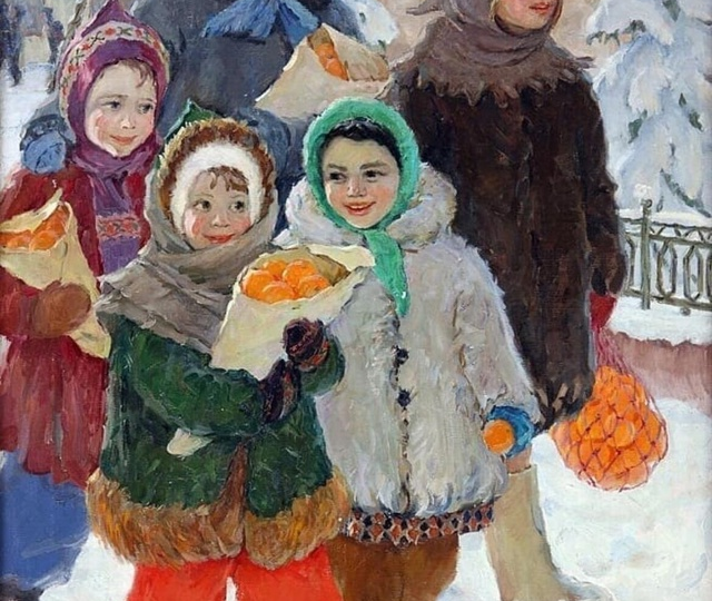 Работы советских художников. Часть 89