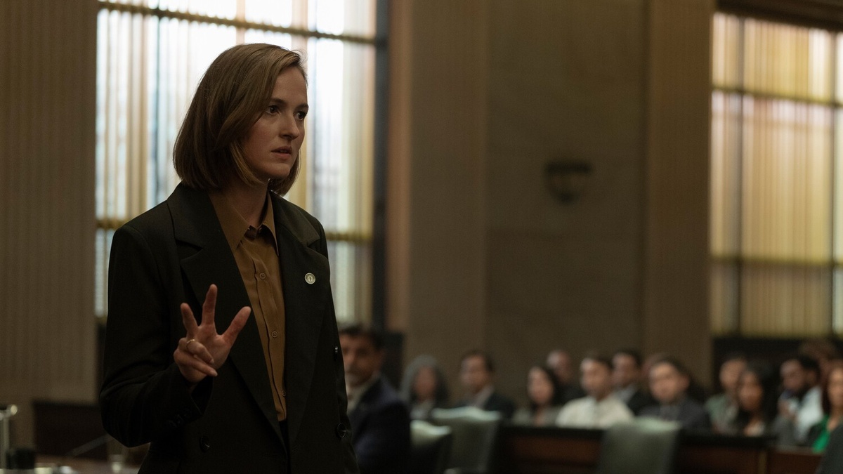 Кадр из сериала «Презумпция невиновности», 2024 год, режиссеры Грег Яйтанс, Анне Севитски