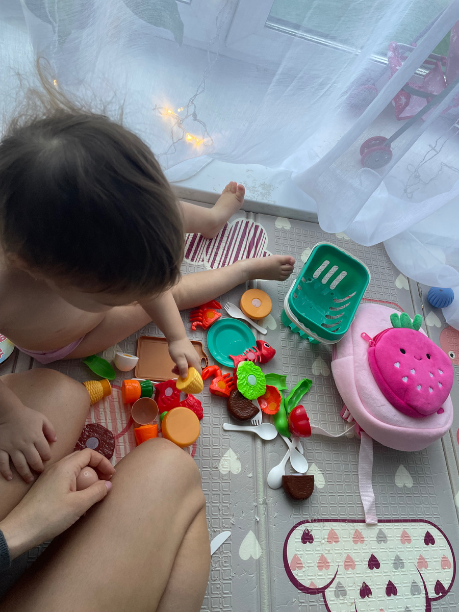 Играем с Машулей 🍎🌽🥚