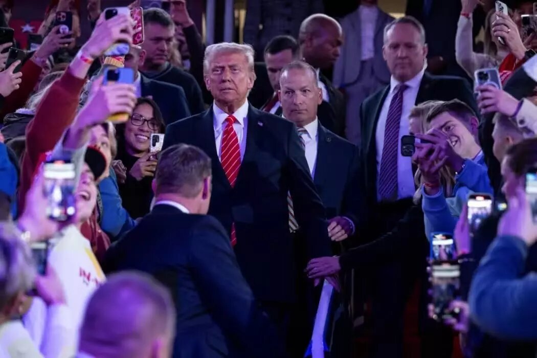 Трамп в Ротонде Капитолия. Фото: АР
