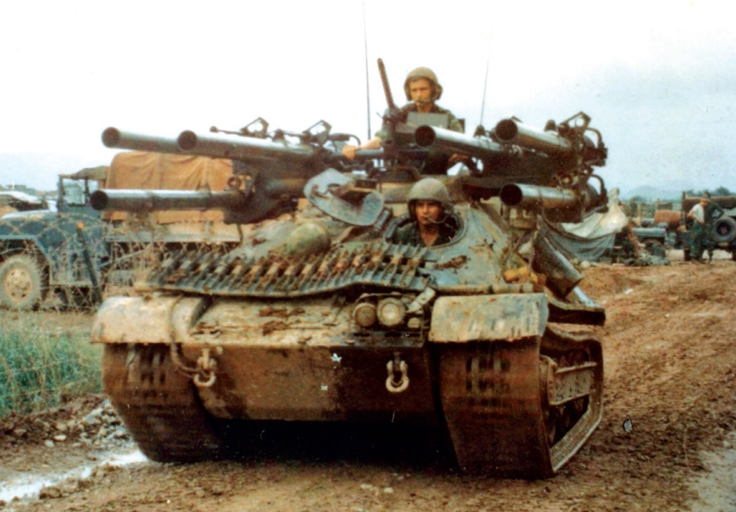 M50A1 (отличалась более мощным двигателем) во Вьетнаме в 1968 году