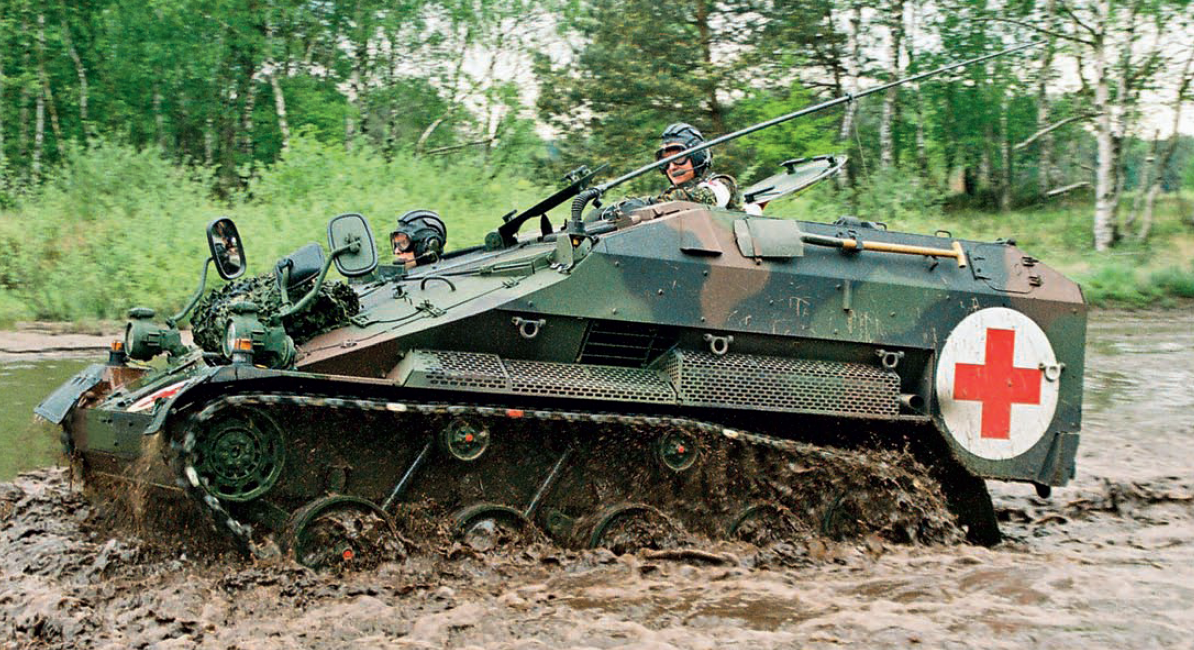 Wiesel II в санитарном варианте