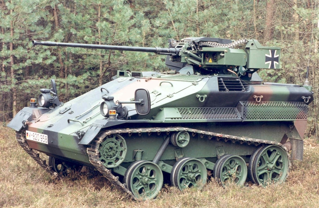 Модернизированный Wiesel с 20-мм пушкой
