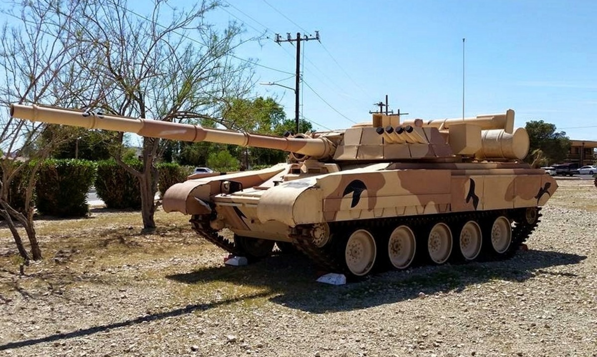 «Шеридан» в роли Т-80