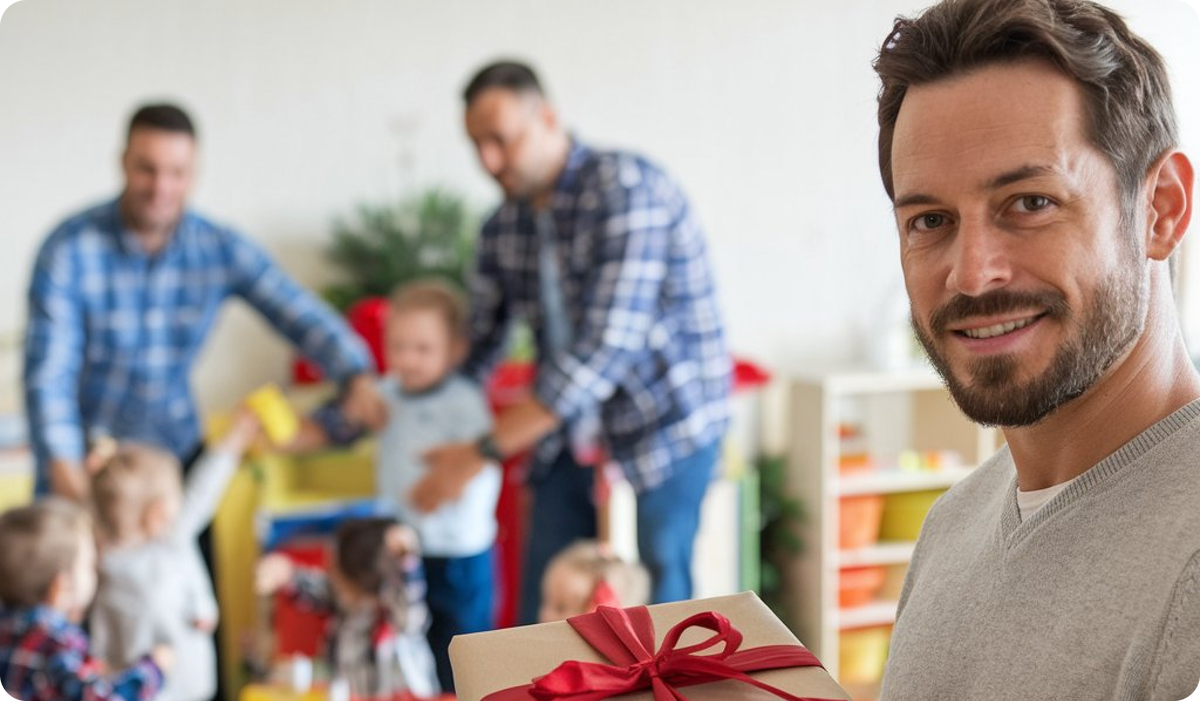 23 февраля подарки папам в саду