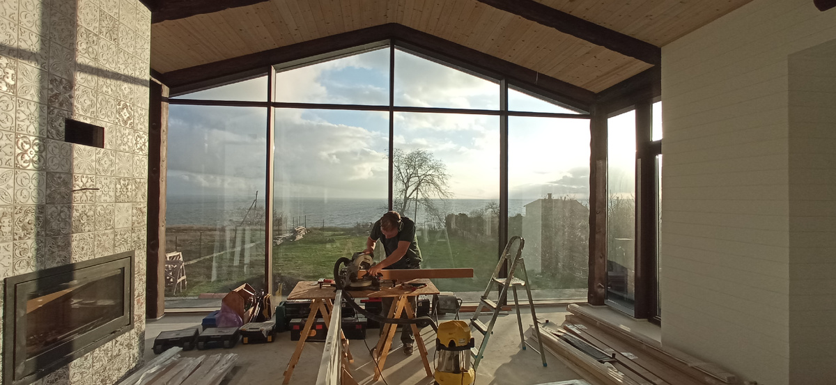 На монтаже у заказчика