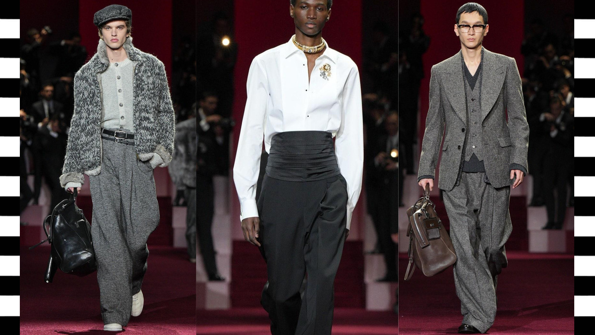 DOLCE & GABBANA мужская коллекция осень-зима 2025/26