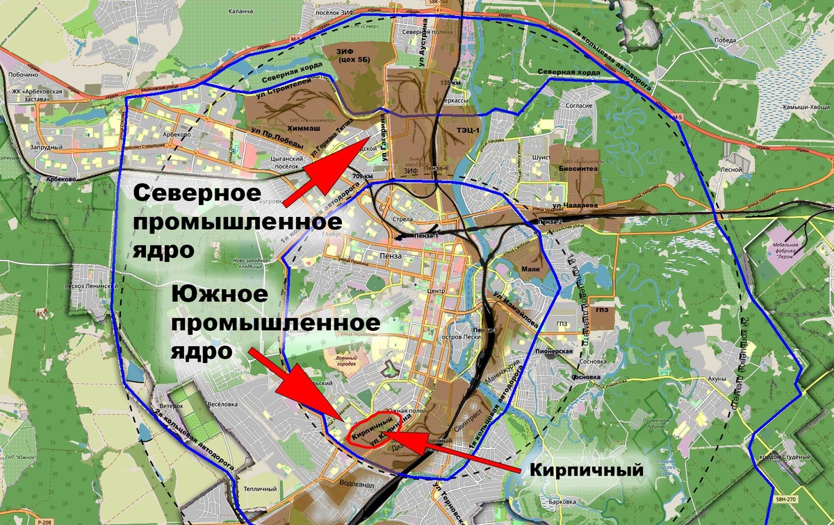 Промзоны Пензы
