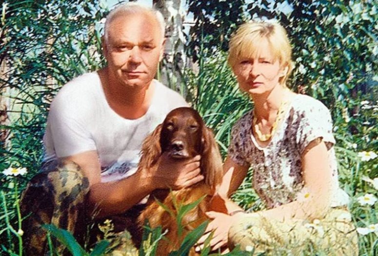 С супругой Валентиной Владимировной Гоголевой.