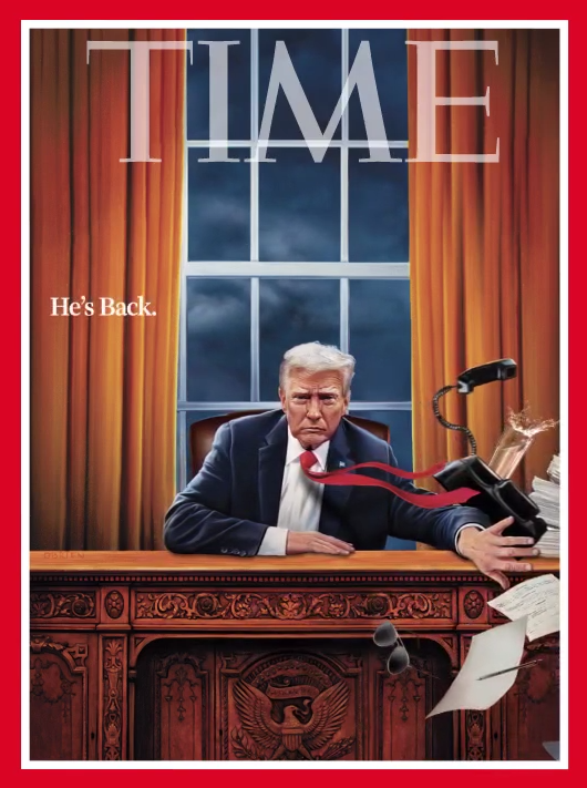 Он вернулся.