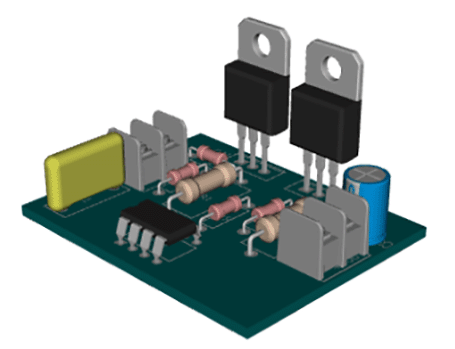 Повышение мощности LM317 (КР142ЕН12А) параллельным включением