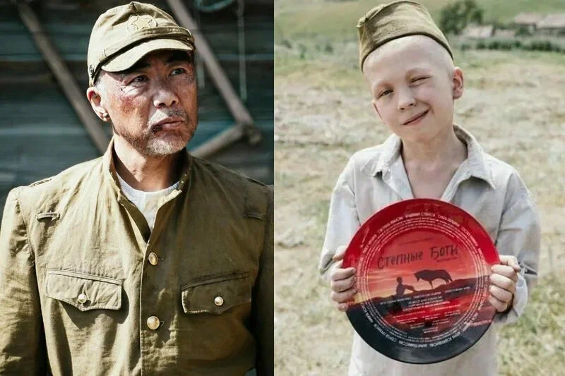 Актеры предстоящей экранизации книги, играющие роли японца Хиротаро и Петьки