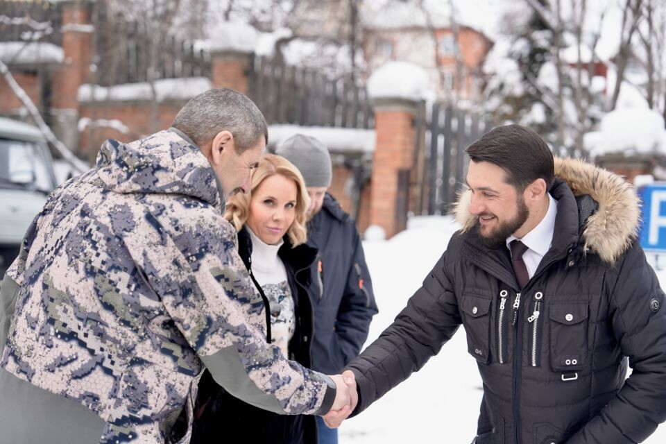    Вручение техники управлению по охране, использованию и воспроизводству животного мира Республики Алтай. Источник: Андрей Сороко/"Толк"