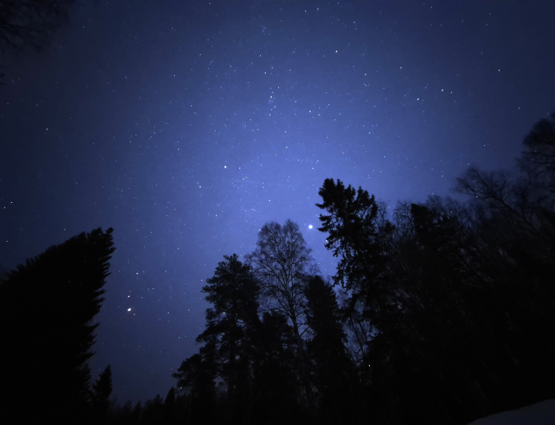    Парад планет выстроился над Петрозаводском Аркадий Ищук