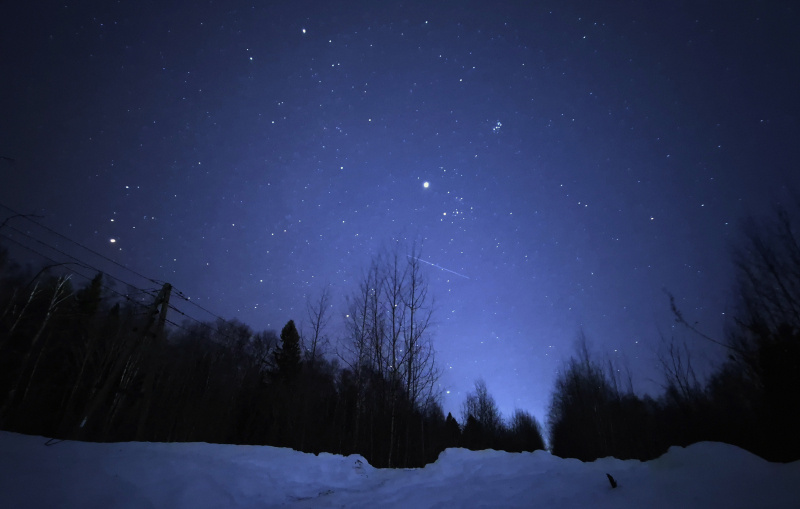    Парад планет выстроился над Петрозаводском Аркадий Ищук