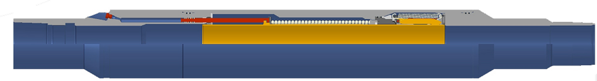 Клапан-отсекатель с дистанционным, гидравлическми управлением спускаемый на трубах НКТ.