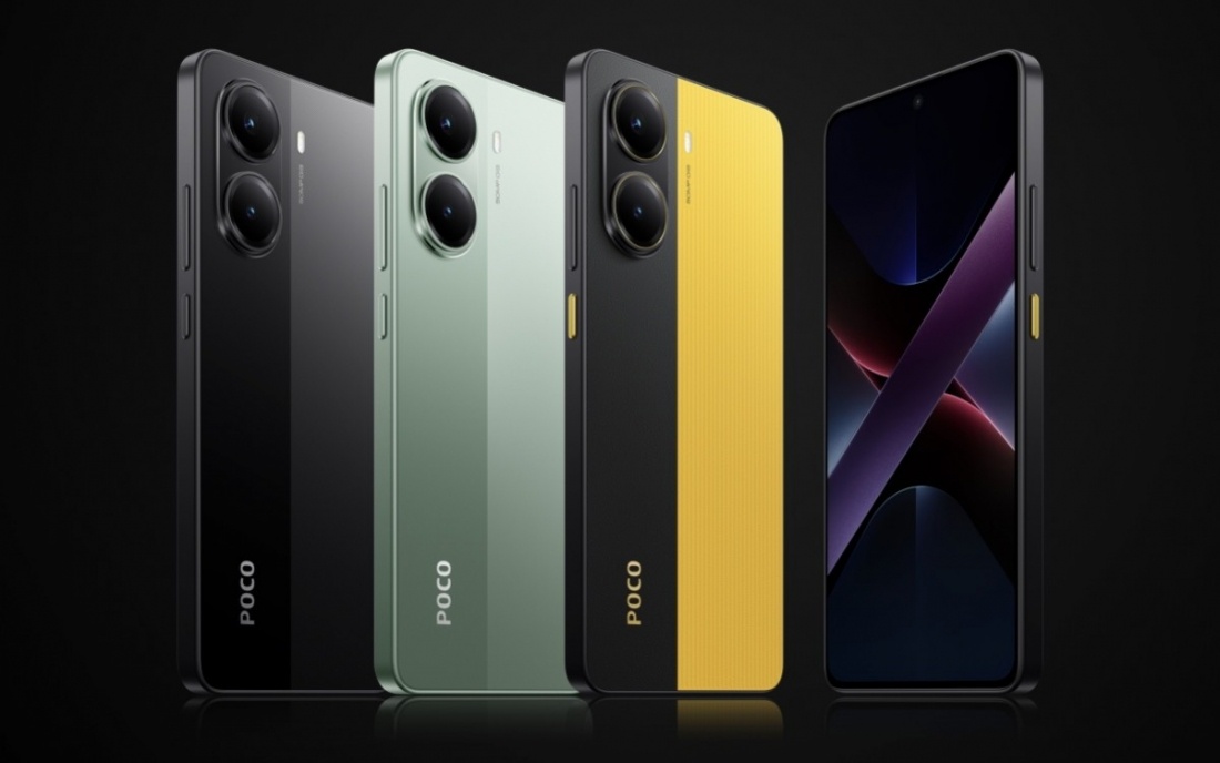 POCO X7 Pro получил плоский корпус и три цветовых варианта