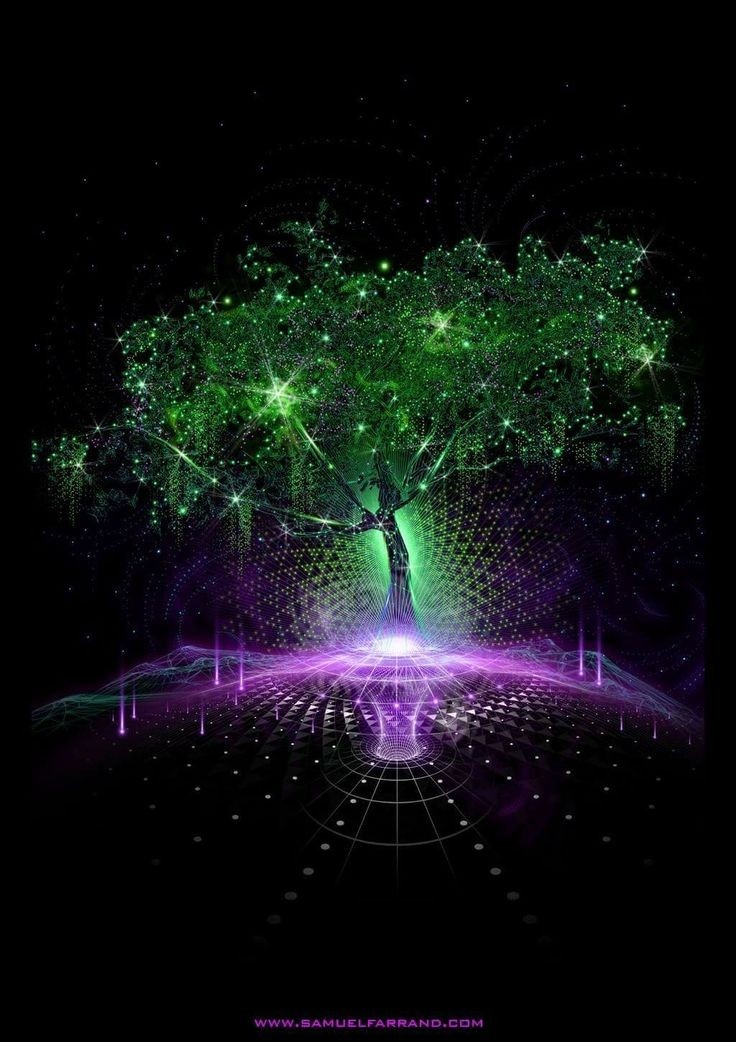 Из открытых интернет источников. Другой пример видения РД. Только без тоннеля внизу, но с Нижним Древом.