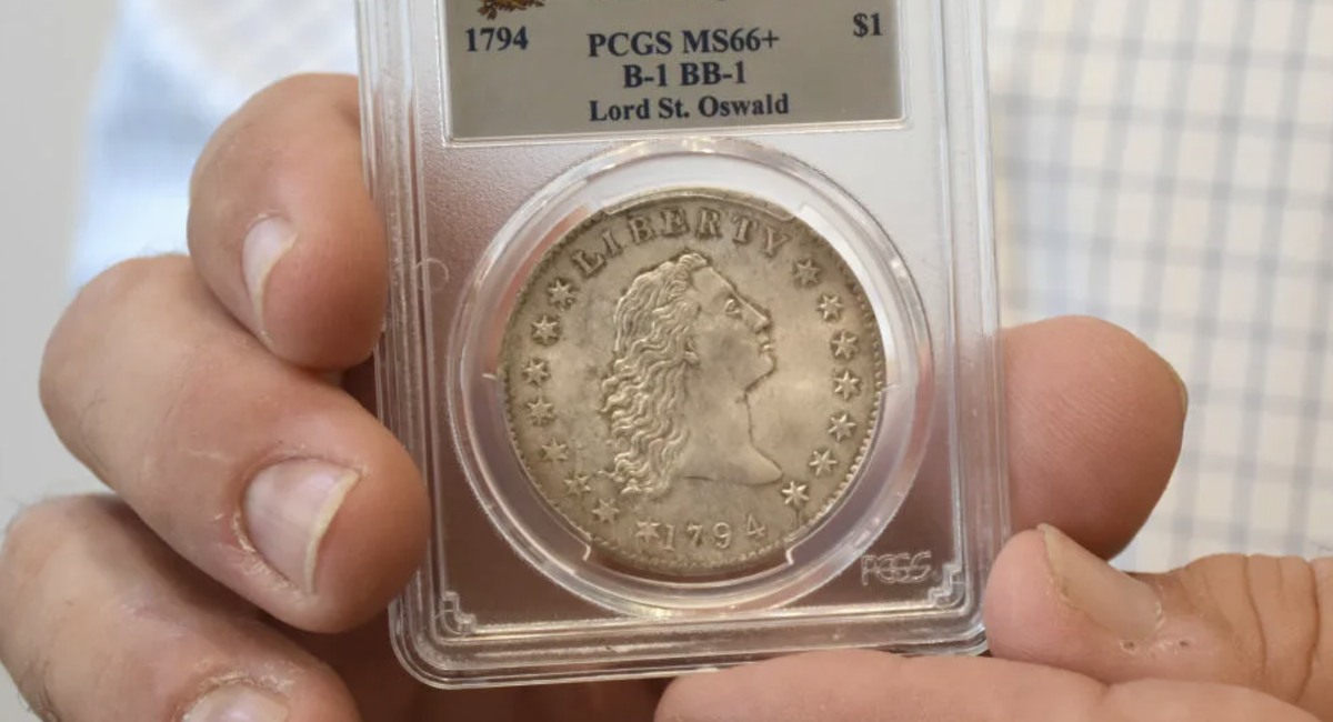 Flowing Hair Dollar