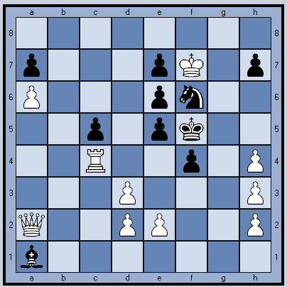 1. Мат в 3 хода.