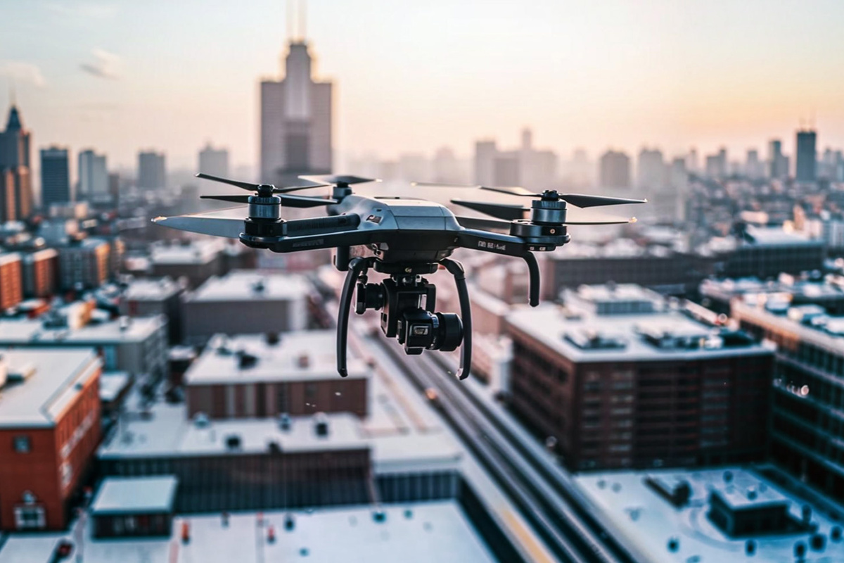 В населенных пунктах объявлена воздушная тревога.  Фото: Изображение сгенерировано нейросетью Kandinsky 3.1