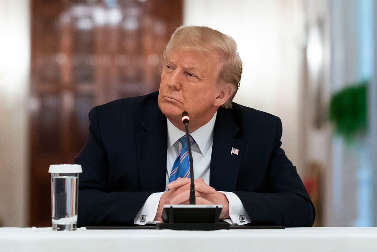 МУС боится, что Трамп введет санкции против суда в самое ближайшее время. Фото: Official White House / Andrea Hanks