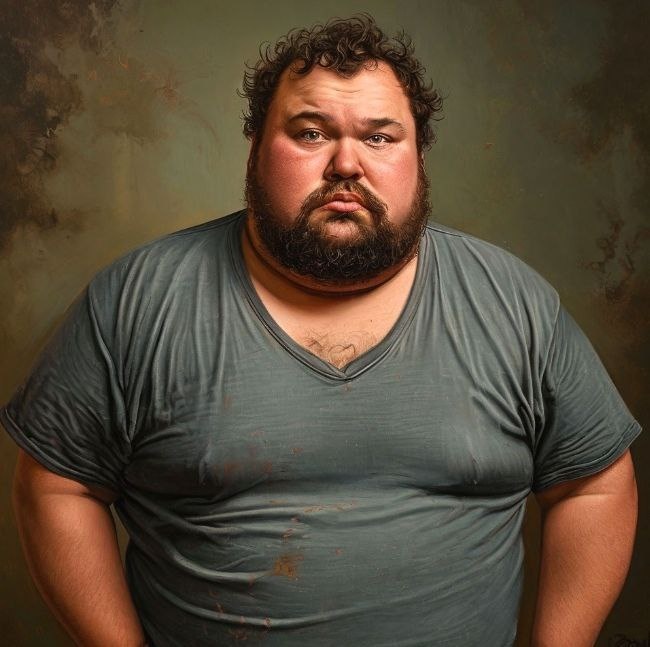 Муж растолстел и обленился