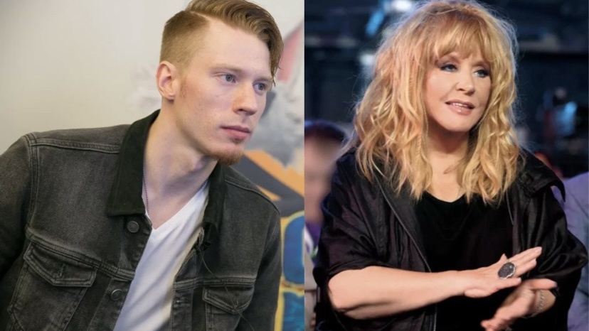 Никита Пресняков с бабушкой Аллой Пугачевой 