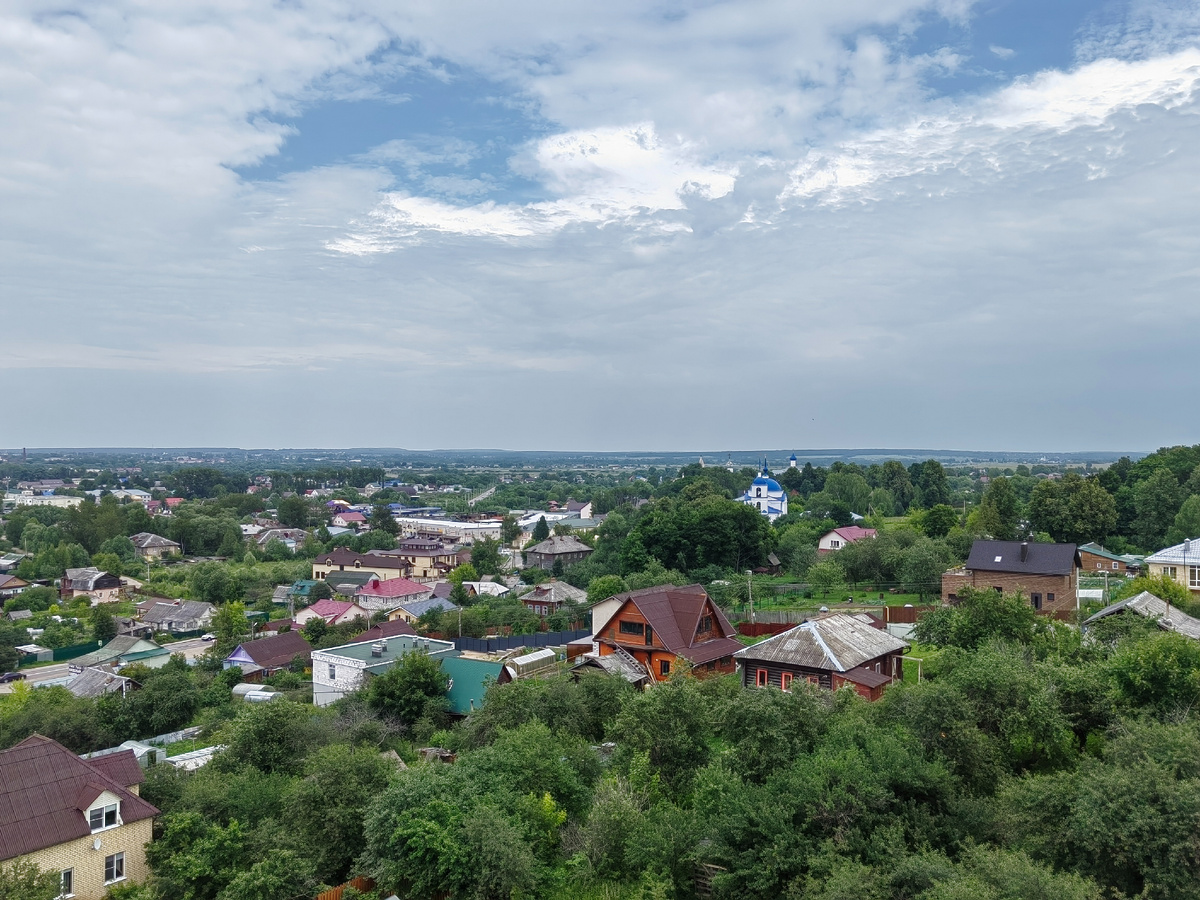 Вид на Переславль из Горицкого монастыря. Фото автора