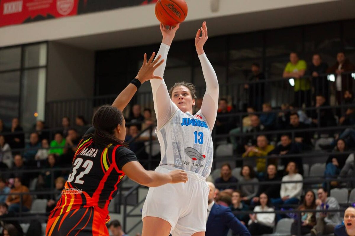    УГМК прервал победную серию курского «Динамо» в Премьер-Лиге, которая составляла 4 матча