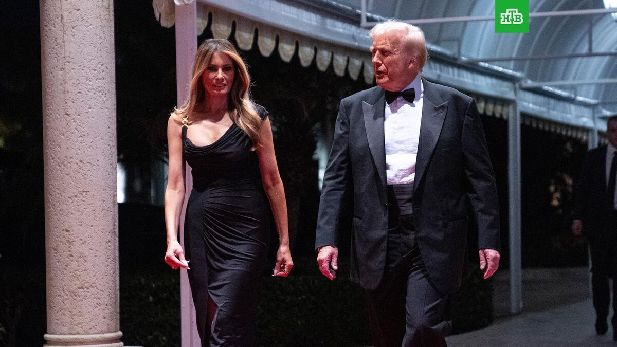 Мелания и Дональд Трамп