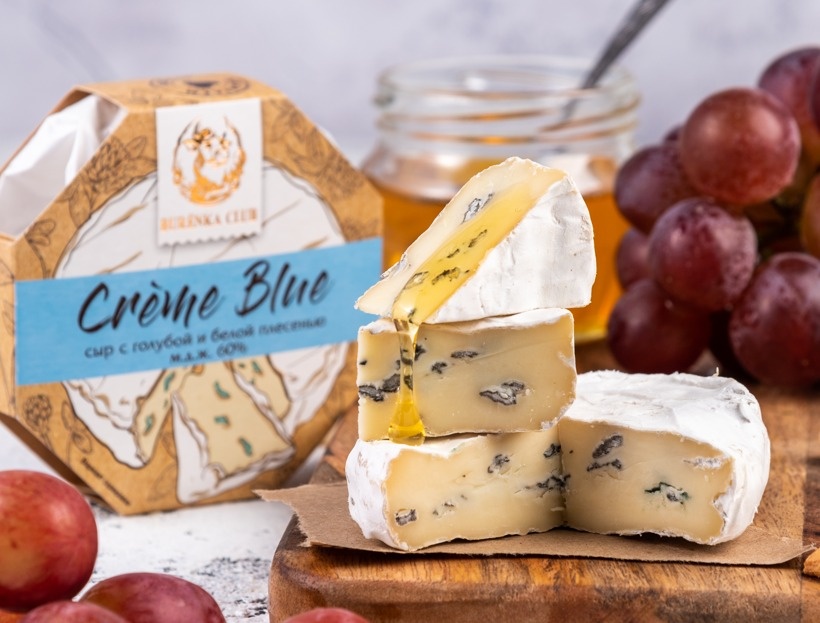 BURENKA CLUB сыр Creme Blue
