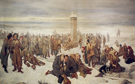 «Прощание с Европой» художник Александр Сохачевский. Фото из открытого доступа