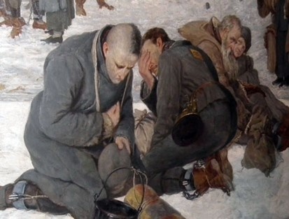 Фрагмент картины «Прощание с Европой». Фото из открытого доступа