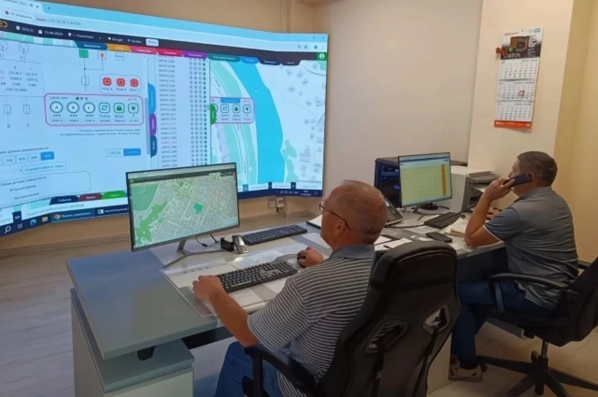    Сильный ветер привёл к отключению освещения на нескольких улицах Ульяновска